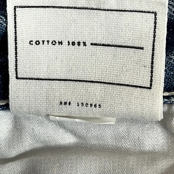 AYR Styx Wolfpack Two Tone Button Fly Cotton High Rise Jeans - Size 25 - Picture 8 of 9